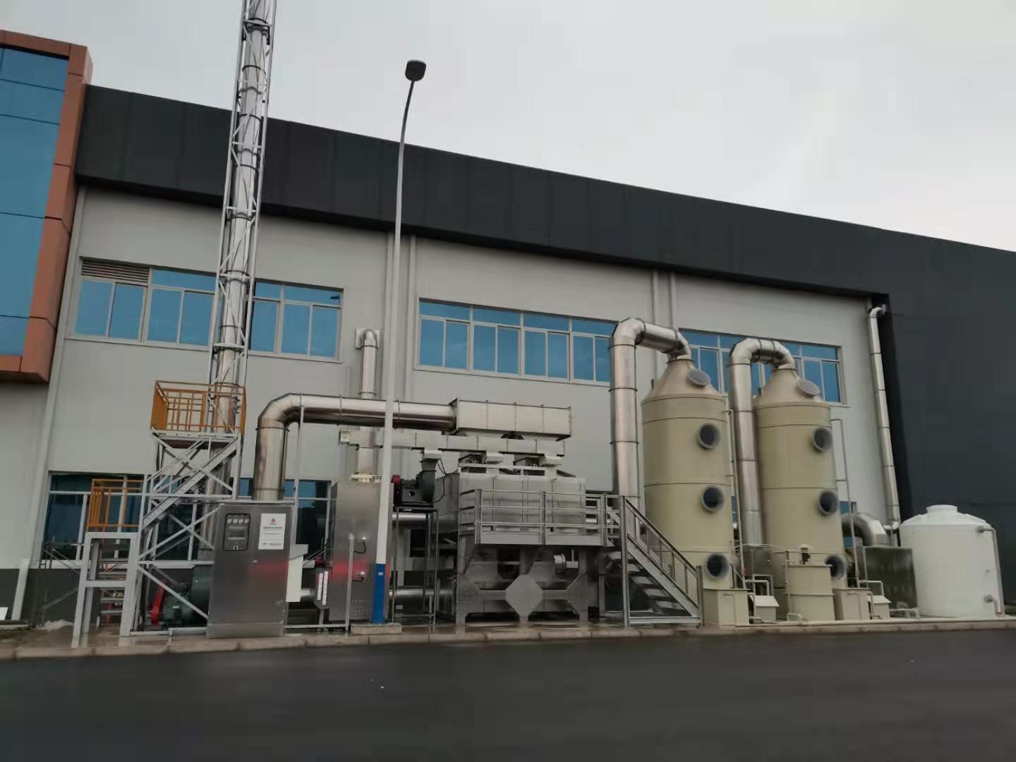 四川成都鋰電池廠(chǎng)廢氣處理工程